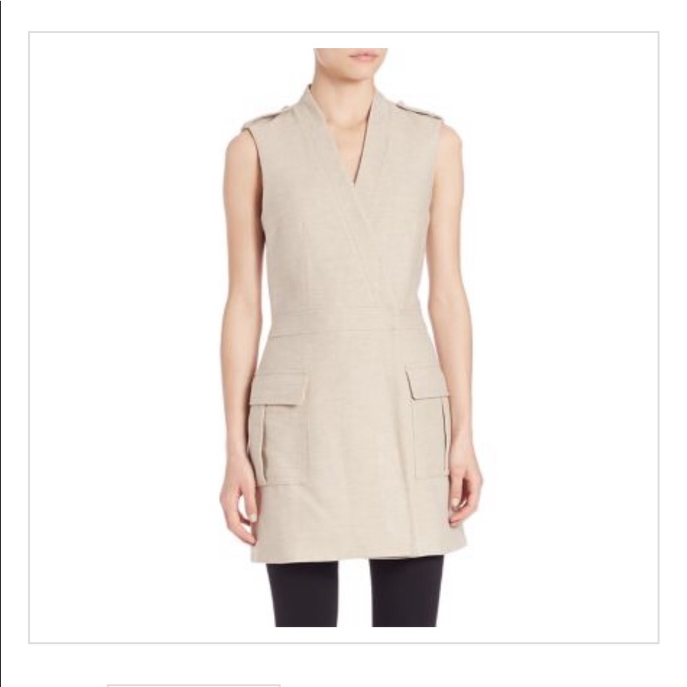 BCBGMAXARIA  Justin Vest Dress XS